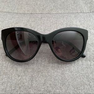 Burberry Black Sunglasses B4156 3001/8G Cat Eye